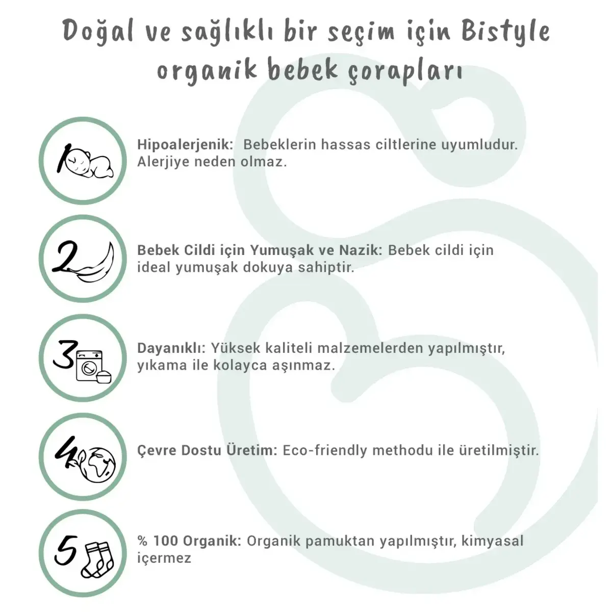 Bistyle Çorap Soket Havlu 2li Kaymaz Point Girl Pudra - Pembe