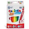 Carioca Joy Yıkanabilir Keçeli Boya Kalemi 12li