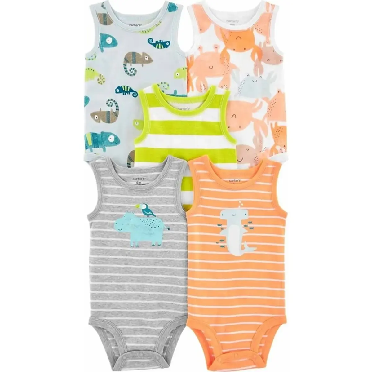 Carter's Body 5li Layette Çok Renkli