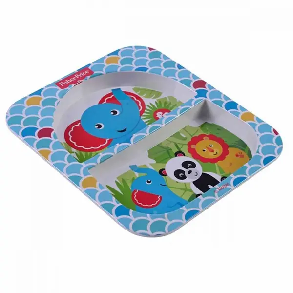 Fisher Price Bölmeli Mama Tabağı Jungle