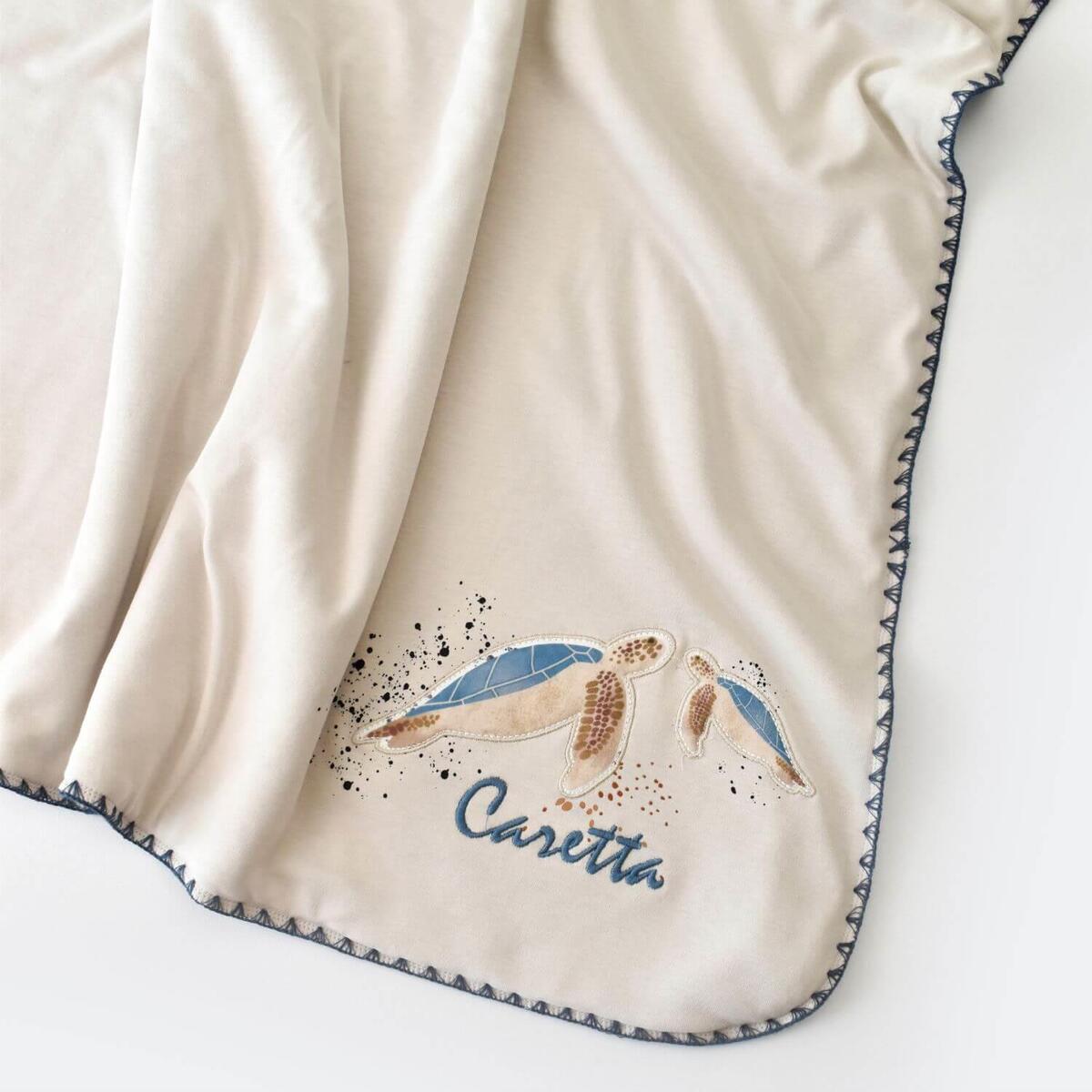 Bibaby Battaniye Welsoft Organik Caretta In Live Taş