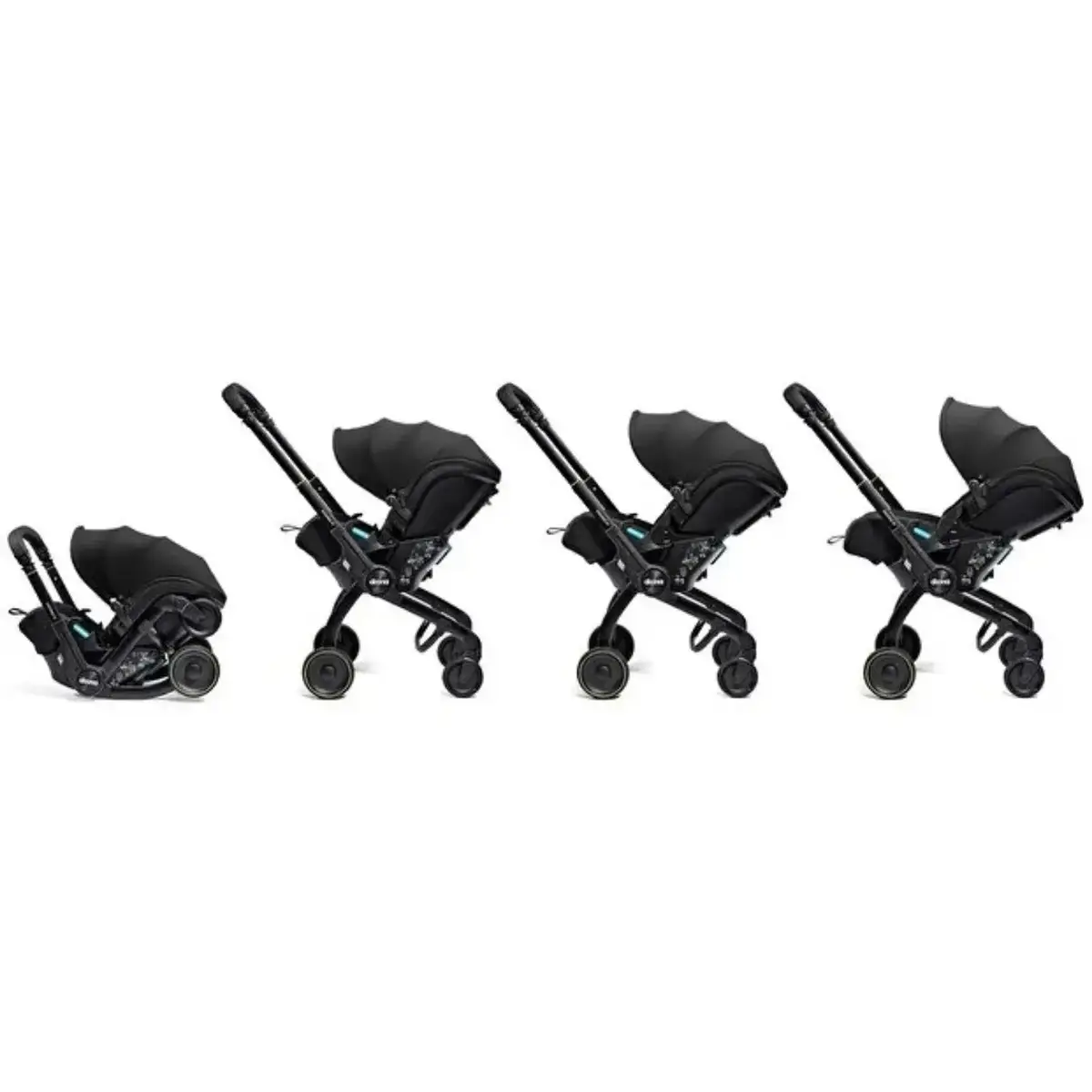 Doona X Bebek Arabası & Ana Kucağı Nitro Black