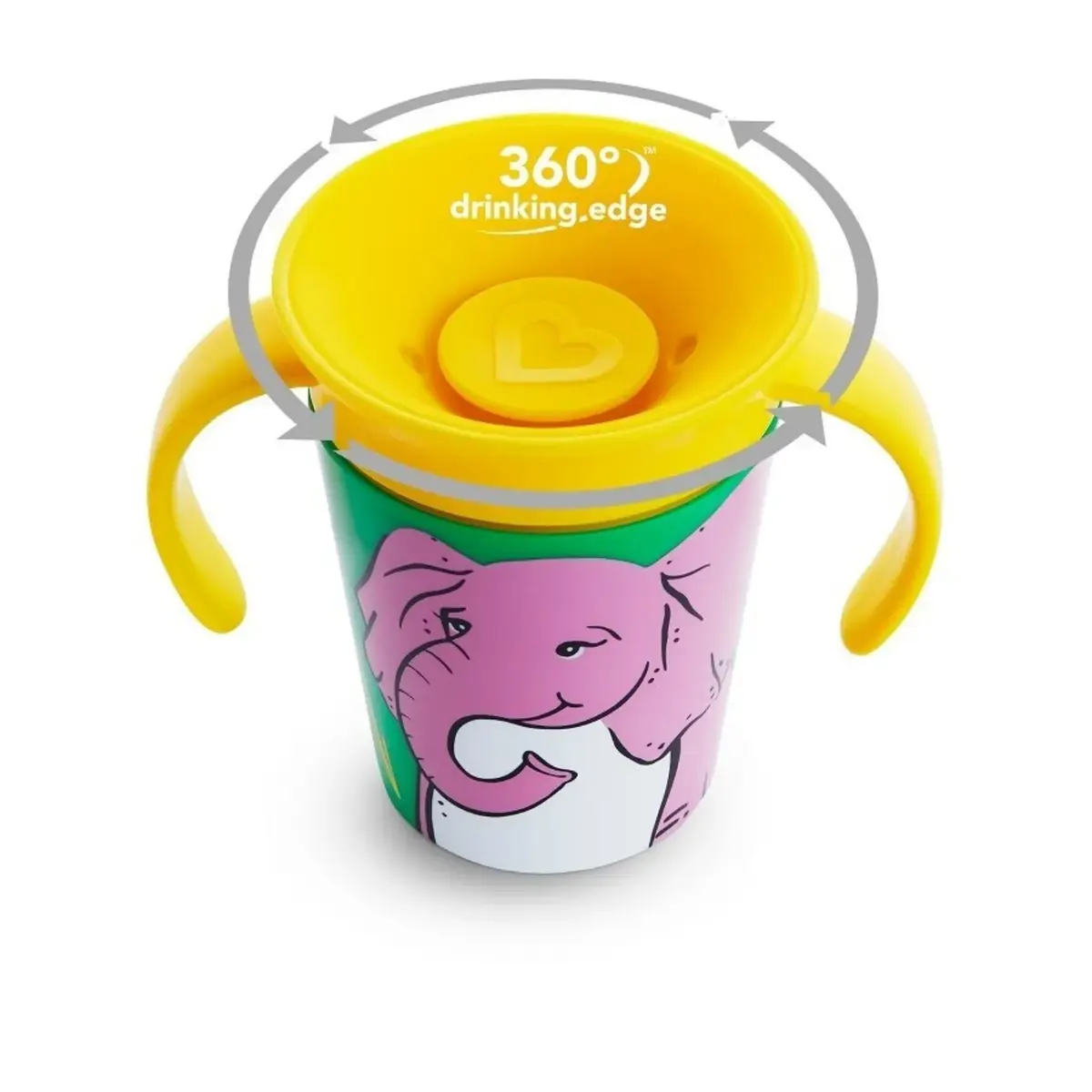 Mucize 360 Alıştırma Bardağı Fil 6ay+ 177 ml