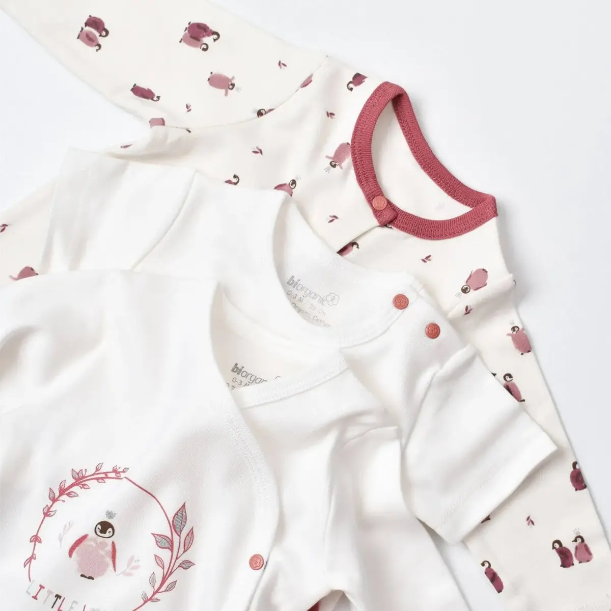 Bibaby Hastane Çıkışı 10lu Organik Little Love Rose Dry