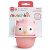 Munchkin Yumuşak  Uçlu Dökülmez Damlatma Alıştırma Bardağı 236 ml Pembe