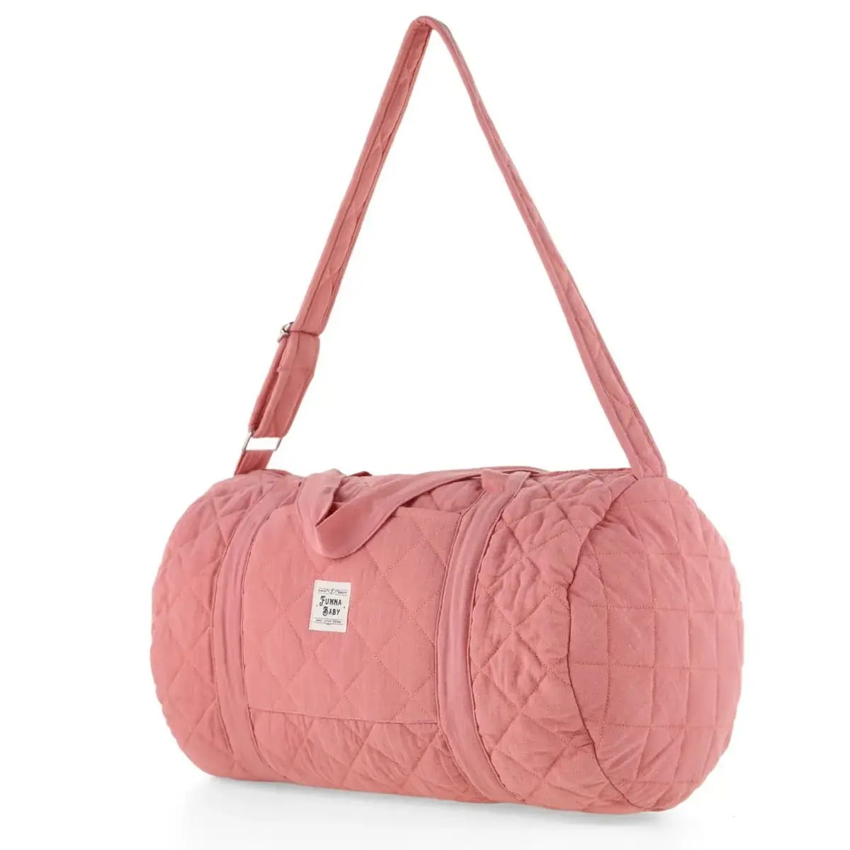 Funna Baby Coral Muslin Seyahat Çantası Yavru Ağzı 