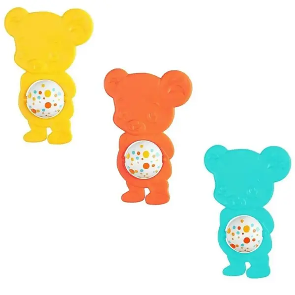 LC Sevimli Ayıcık Diş Kaşıyıcı & Çıngırak