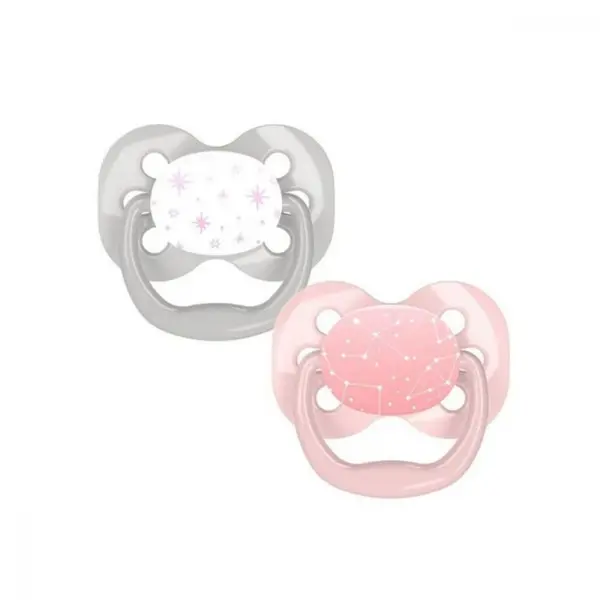Dr Browns Advantage Silikon Emzik 2li 1. Aşama Pembe