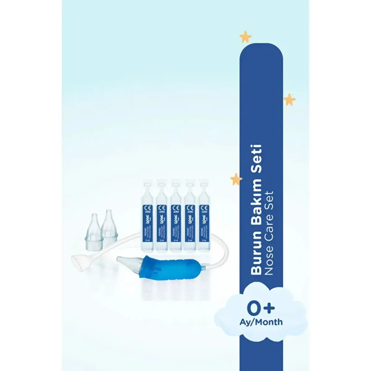 Wee Baby Nanninom Burun Asp. +2 yedek uç+serum fiz