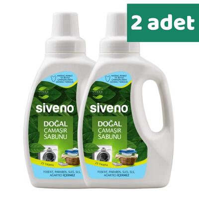 Siveno Doğal Çamaşır Sabunu 750 ml x2