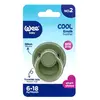 Wee Baby Cool Yuvarlak Uçlu Silikon Emzik No:2 6-18 Ay