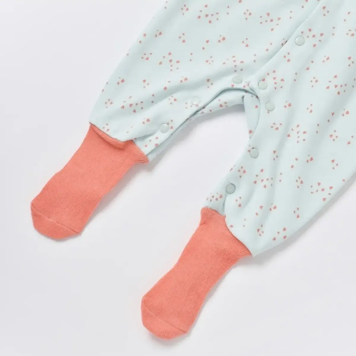 Bibaby Organik Tulum Çoraptolon Pretty Ears Bunny Mint