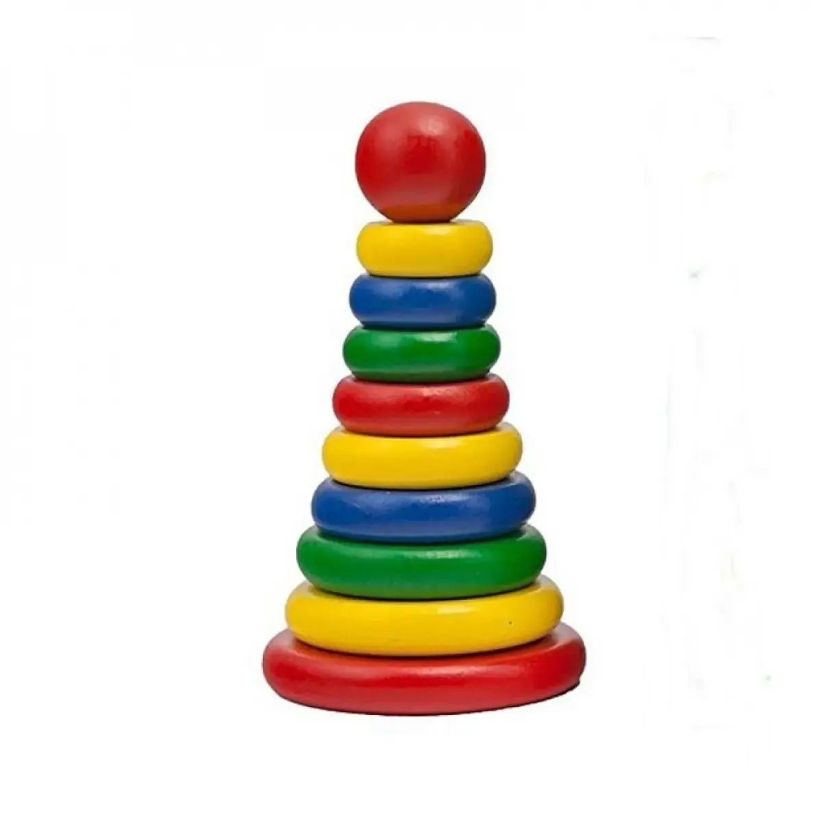 Woodoy Ahşap Mini Blok Renkli