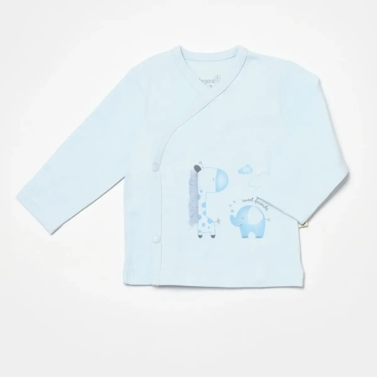 Bibaby Organik Külot 3lü Sweet Friends Mavi