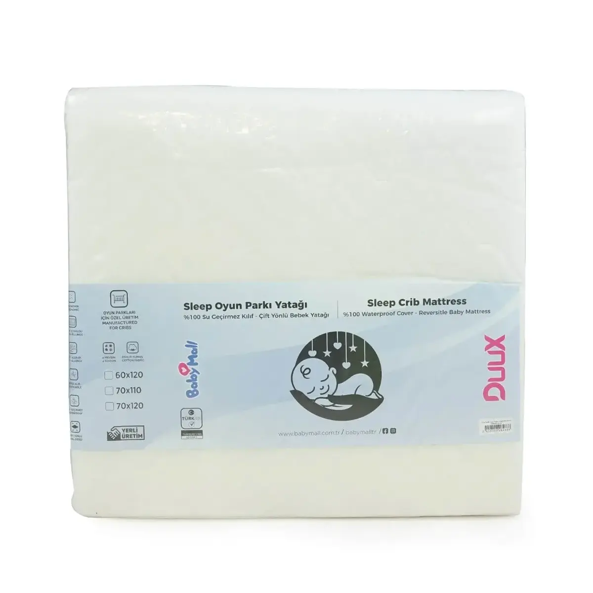 Duux Sleep Oyun Parkı Yatağı 60X120 cm