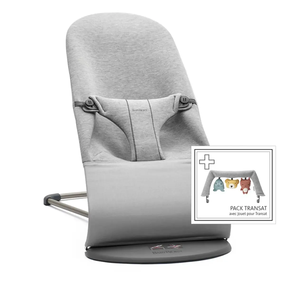 Babybjörn Balance Bliss Ana Kucağı Cotton 3D Jersey Soft Oyuncaklı Light Grey Babybjörn Balance Bliss Ana Kucağı Cotton 3D Jersey Soft Oyuncaklı Light Grey