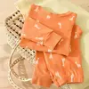 Bibaby Pijama Takımı Happy Graffe Turuncu
