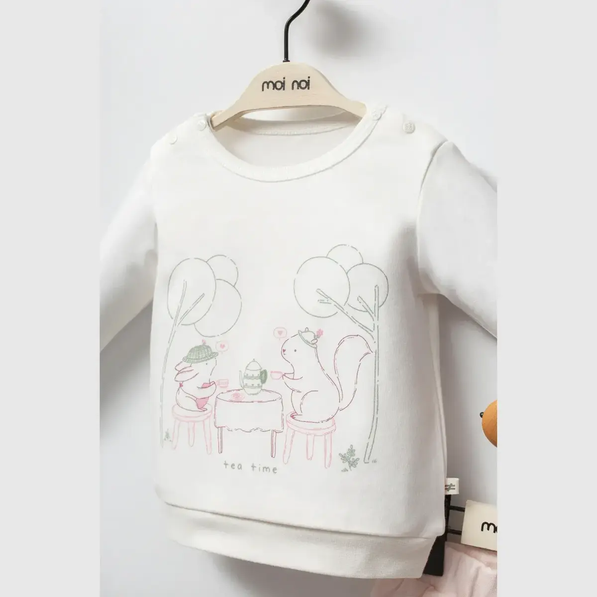 Moi Noi 2li Takım Tea Mürdüm