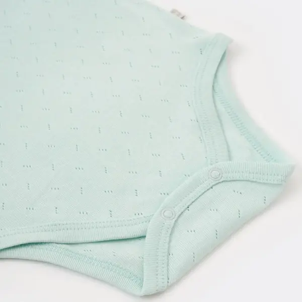 Bibaby Body Kısa Kol Fun Cute Ones Mint