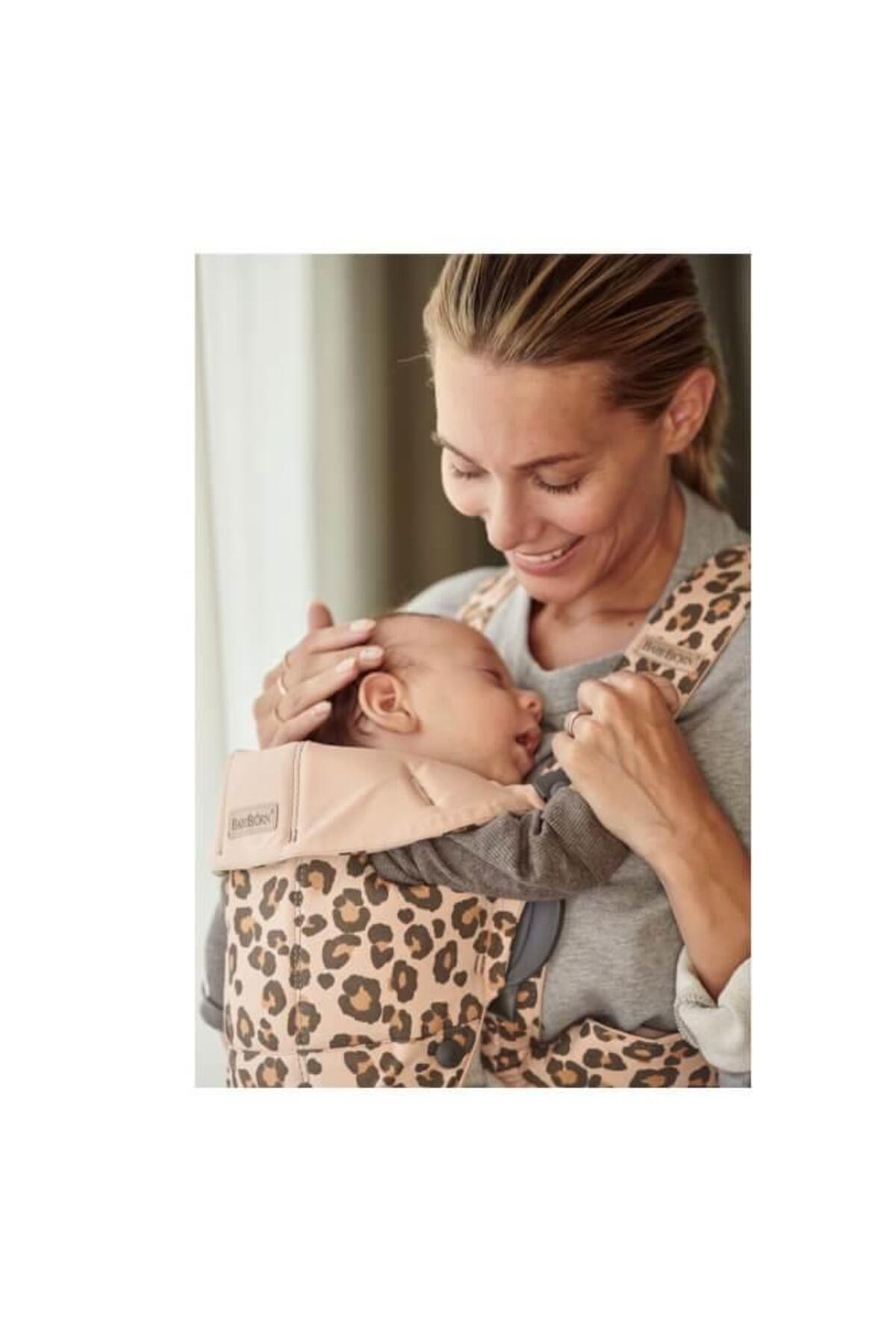 Babybjörn Kanguru Mini 3D Cotton Beige Leopard
