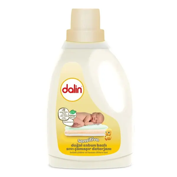 Dalin Doğal Sabun Bazlı Sıvı Bebek Çamaşır Deterjanı 1500 ml