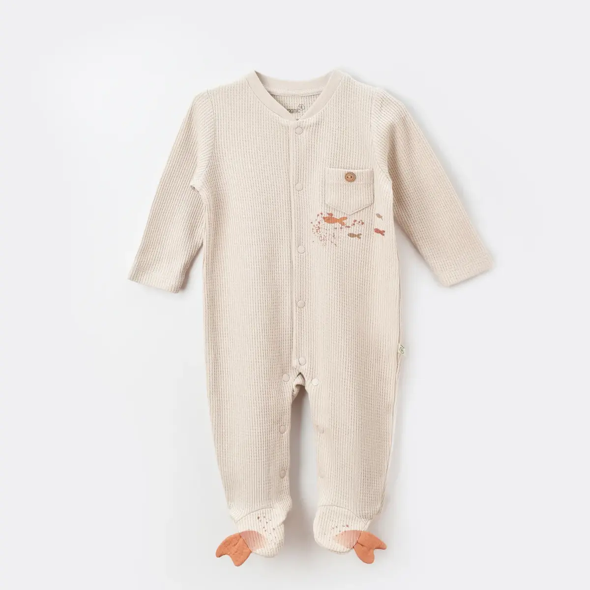 Bibaby Organik Tulum Magic Starfish Latte
