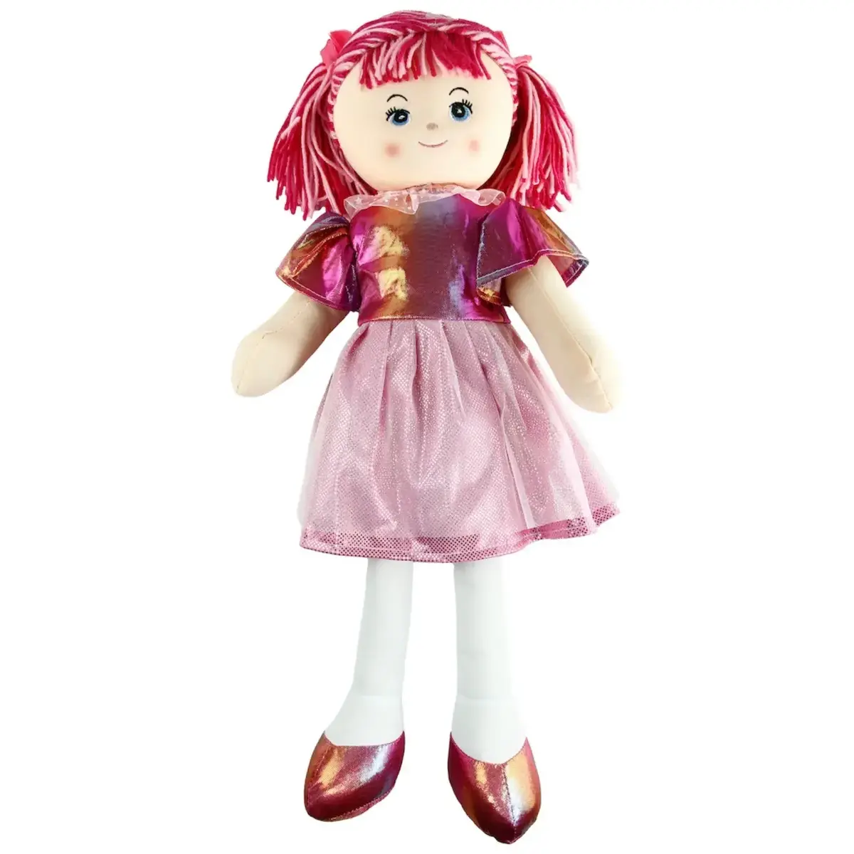 Vardem Parlak Elbiseli Bez Bebek 50 cm 