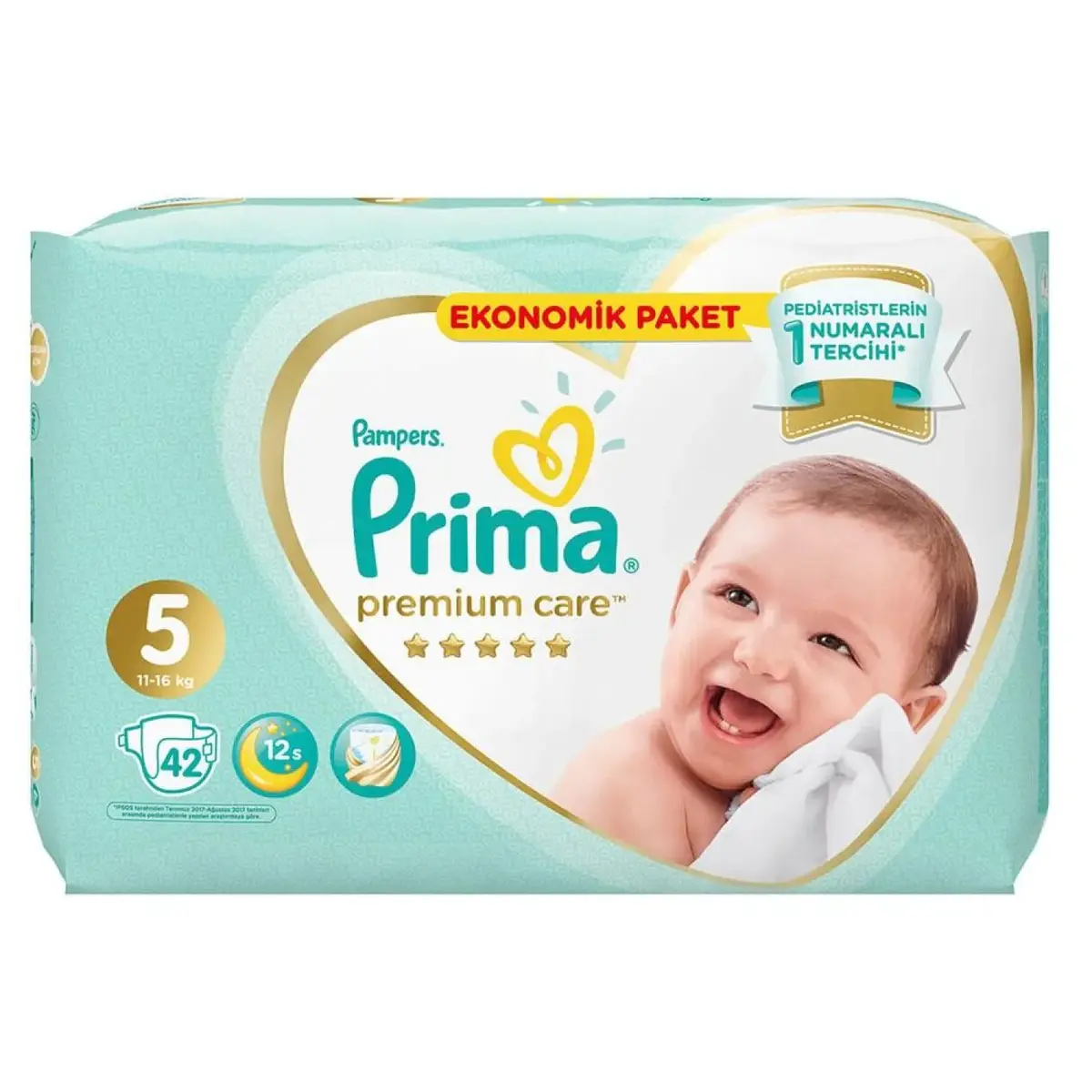 Prima Premium Care Bebek Bezi 5 Beden Juniour 18+ Kg 42li Ekonomik Paket