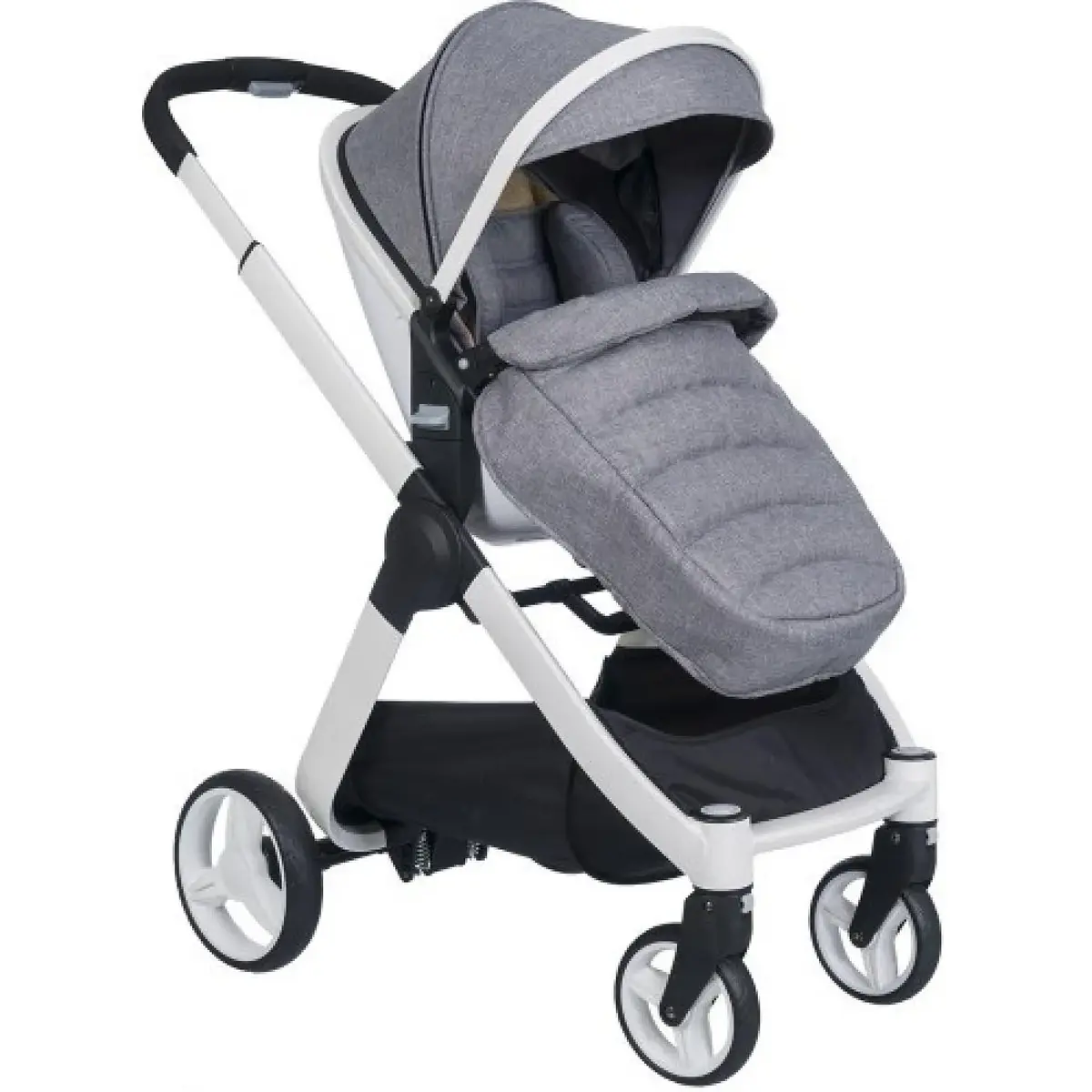 Pierre Cardin Auston Travel Sistem Bebek Arabası Gri