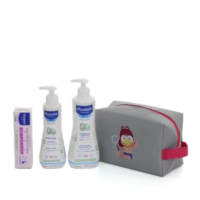 Mustela Çanta Hediyeli Set (Gri)