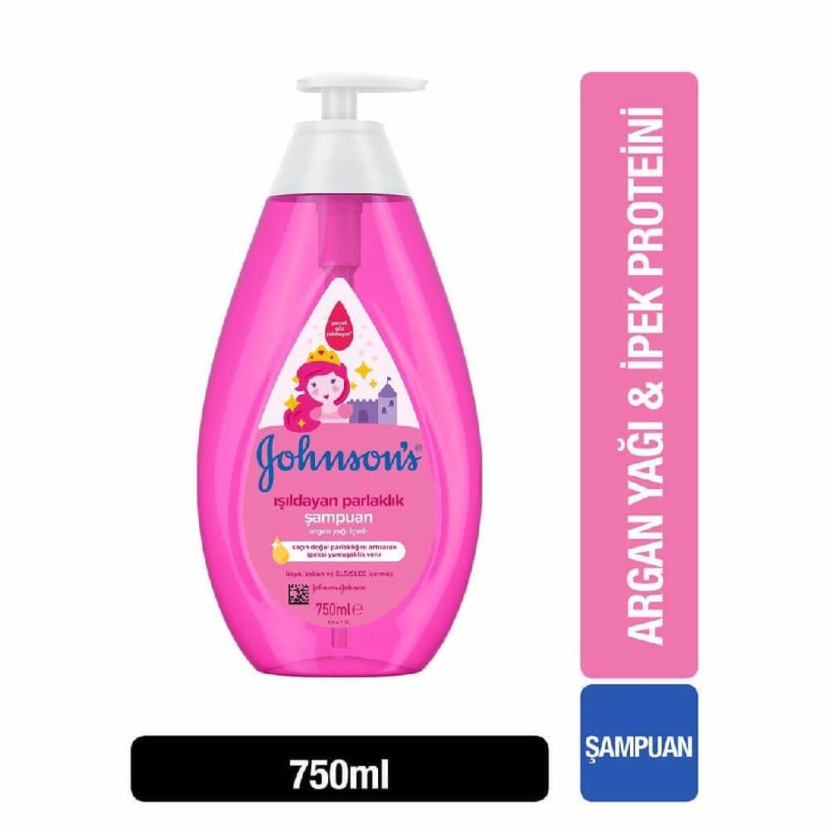 Johnson's Işıldayan Parlaklık Serisi Şampuan 750 ml