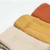 Bistyle Organik Müslin Battaniye 3lü 60x60cm Kiremit - Bej - Hardal