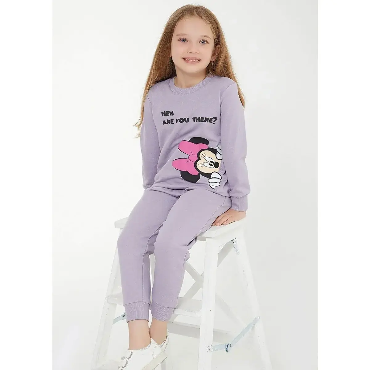 Minnie Mouse Eşofman Takımı Yaban Mersini