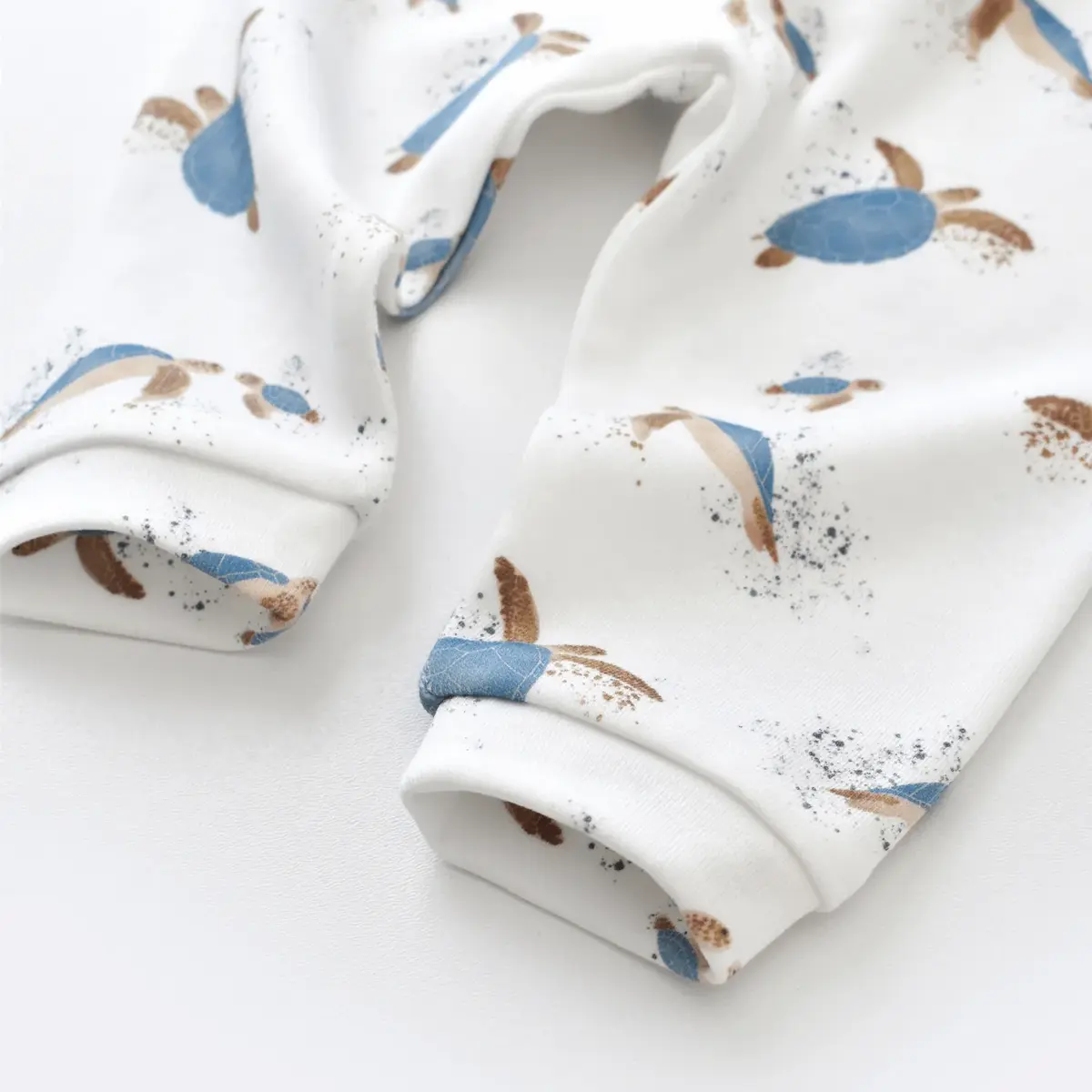 Bibaby Pijama Takımı Organik Caretta In Live İndigo