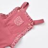 Bibaby Organik Salopet Tulum Little Love Rose Dry