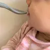OiOi Nam Nam Silikon Mama Kaşığı 6+ Ay  Velvet Rose