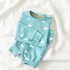 Bibaby Pijama Takımı Cute Cloudy Mint