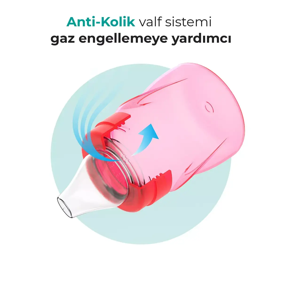 Mamajoo Kulplu Eğitici Bardak 160 ml Pembe