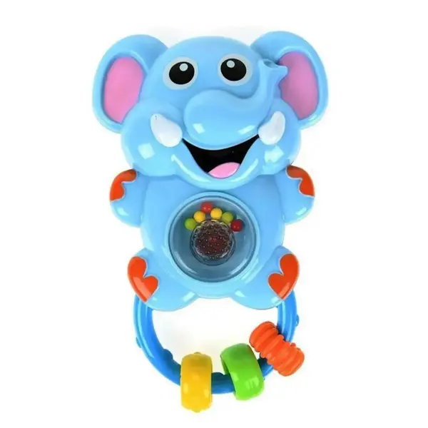 Babycim Neşeli Sesli Pilli Fil Çıngırak