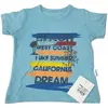 Bibaby T-Shirt Bimboo Beach Gök Mavisi