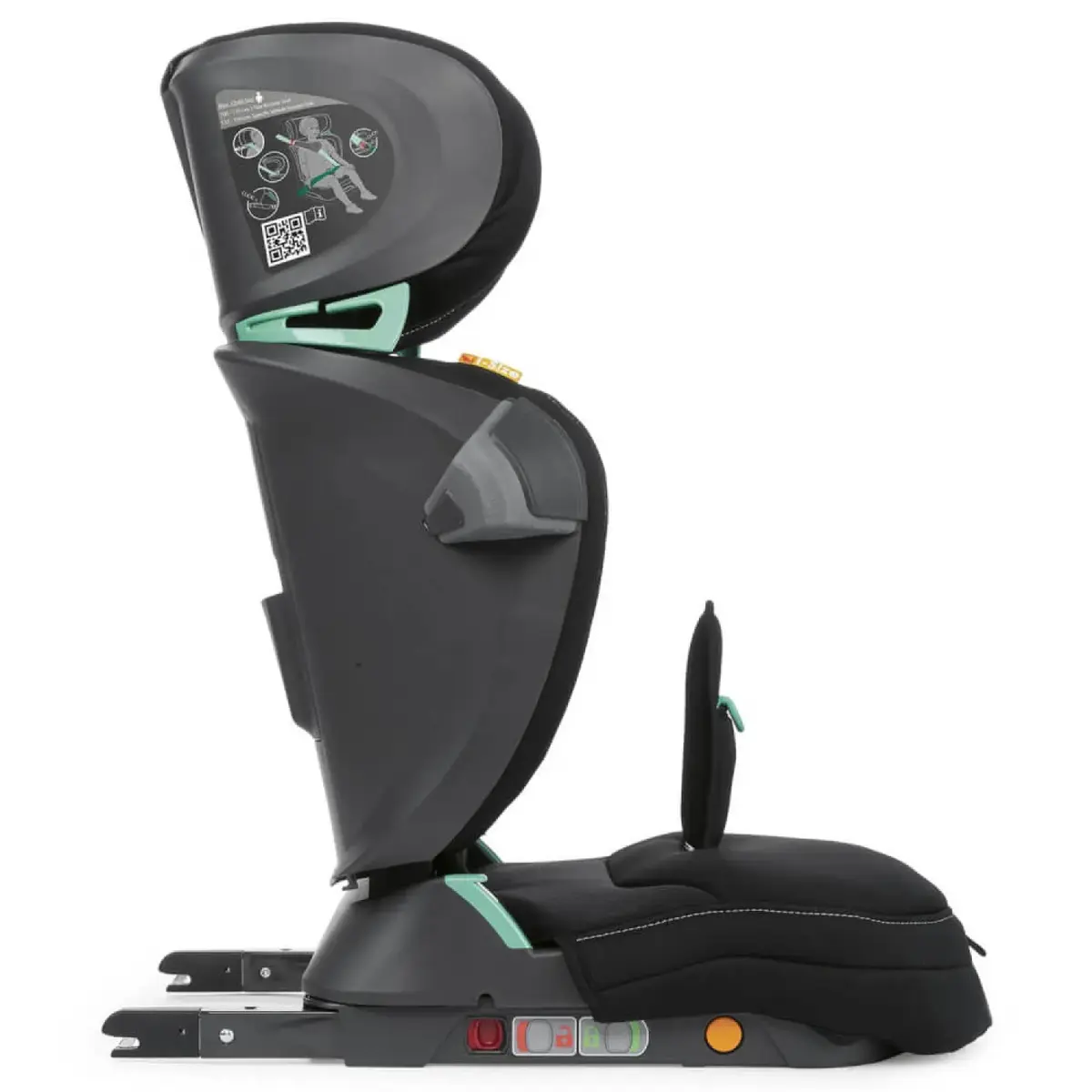 Chicco Fold Go I-Size Air Oto Koltuğu 15-36 Kg Black Air
