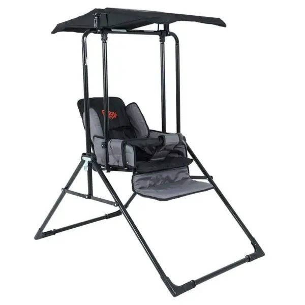 Babyhope Yatarlı Salıncak Kırçıllı Gri