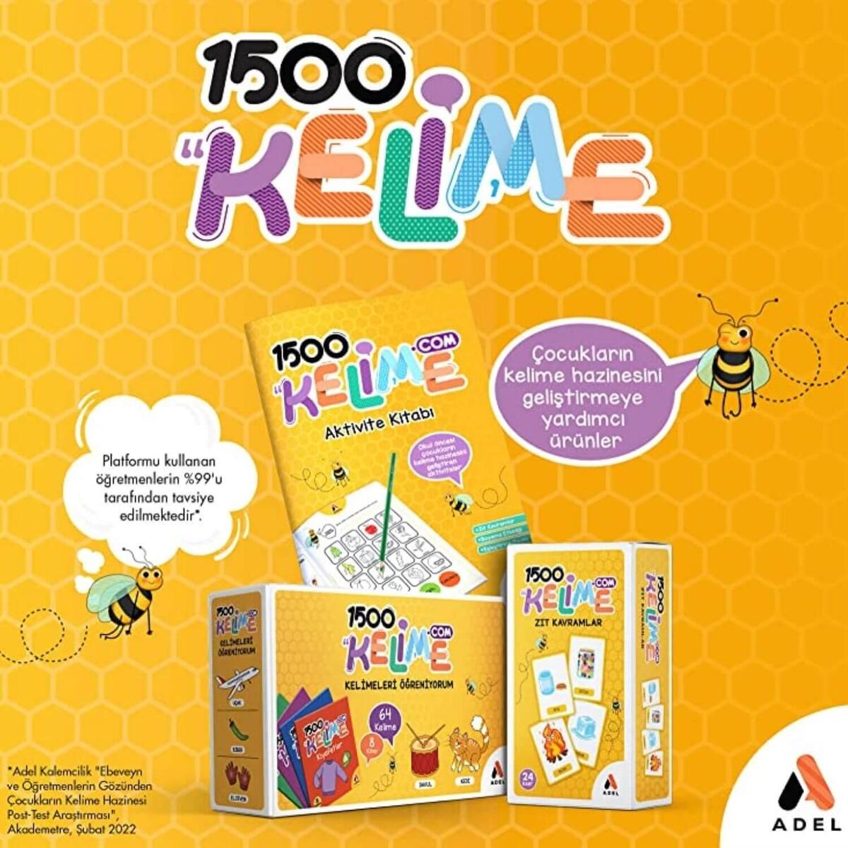 Adel Zıt Kavramlar 1.500 Kelime
