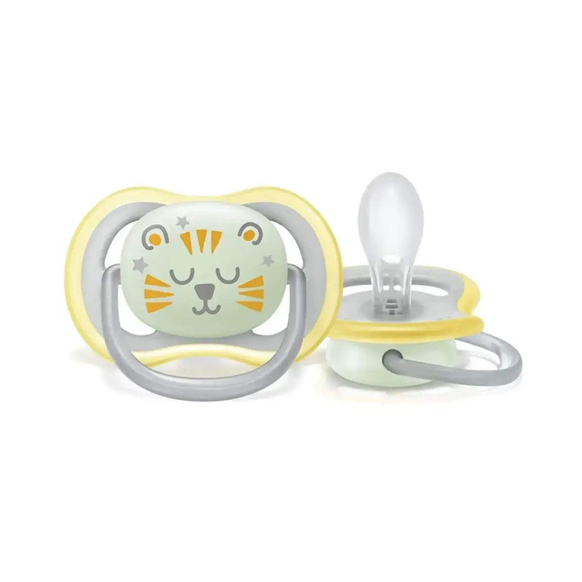 Philips Avent SCF376/01 Ultra Air Silikon Emzik 2li 18+ Ay Nighttime Desenli