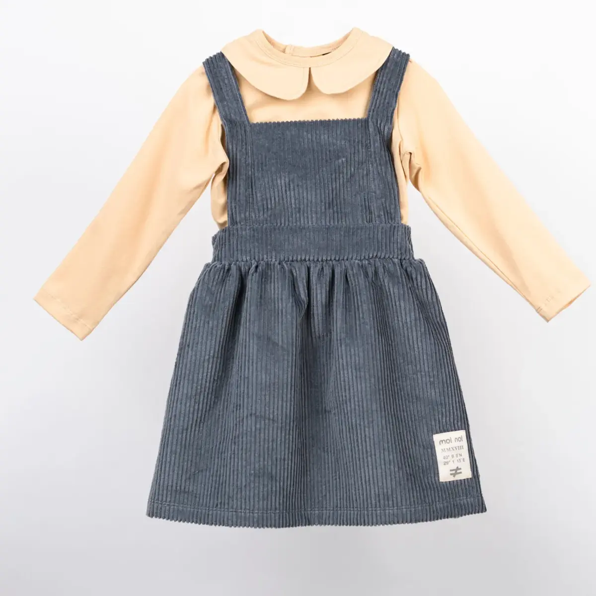 Moi Noi Elbise Kadife Antrasit Moi Noi Elbise Kadife Antrasit