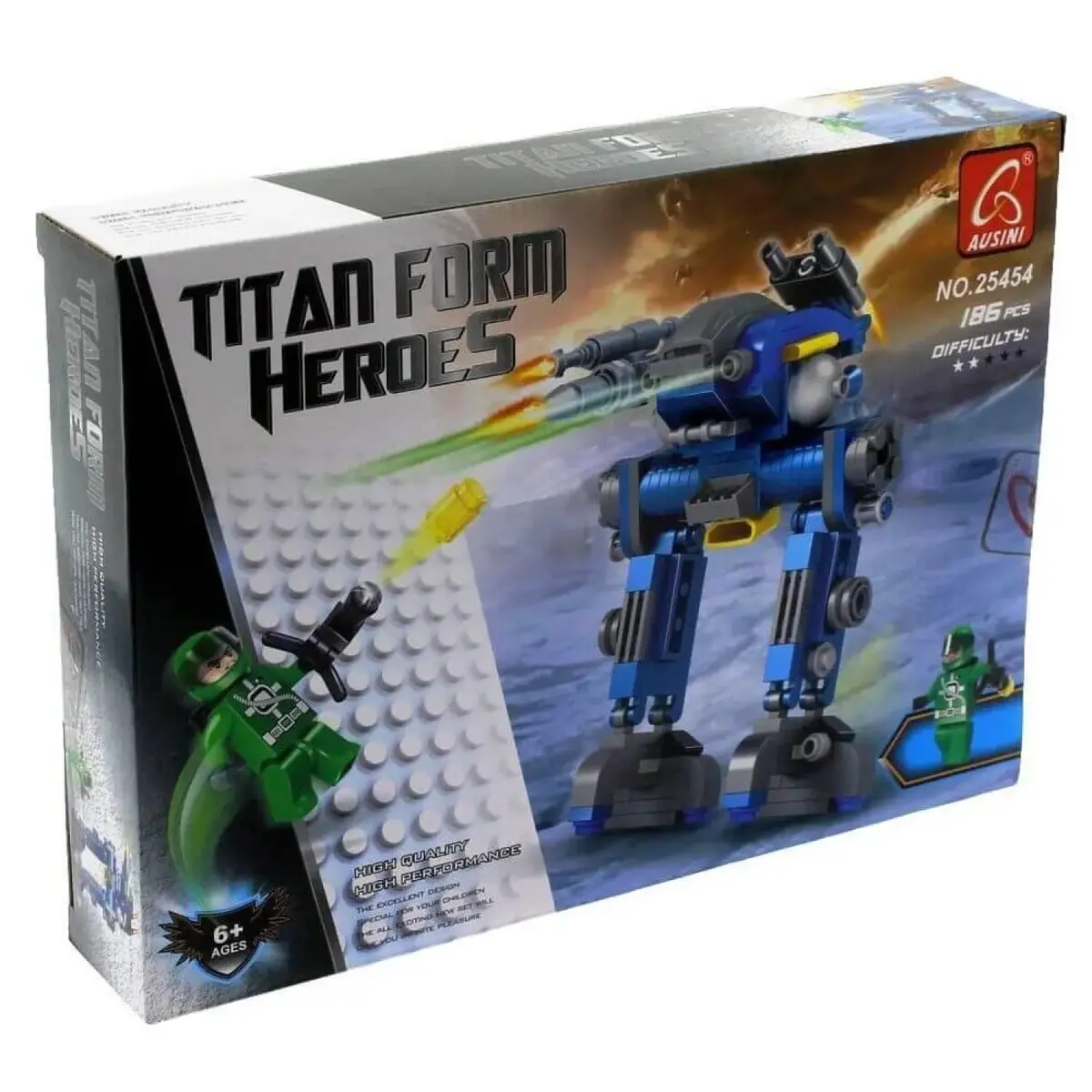 Ausini Heroes Set 186 Parça