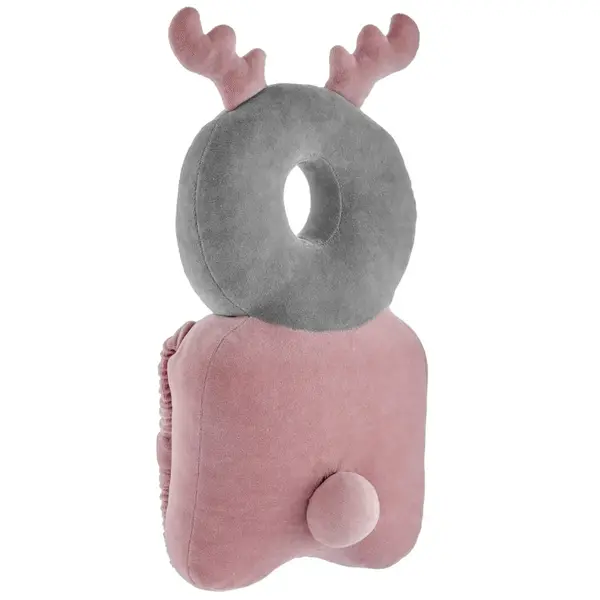 Babyjem Bebek Melek Kanadı Koruma Yastığı Kadife Pembe
