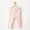 Andy Wawa Pantolon Jacquard Basic Pembe