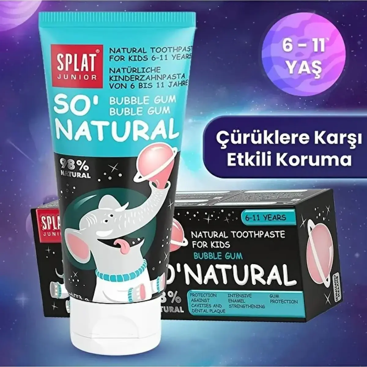 Splat Çocuk Buble Gum Diş Macunu 6-11 Yaş