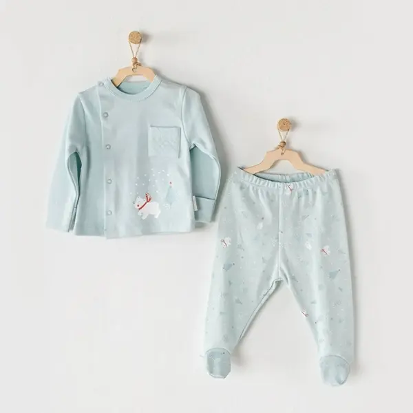 Andy Wawa Zıbın Takımı Little Polar Bear Mint